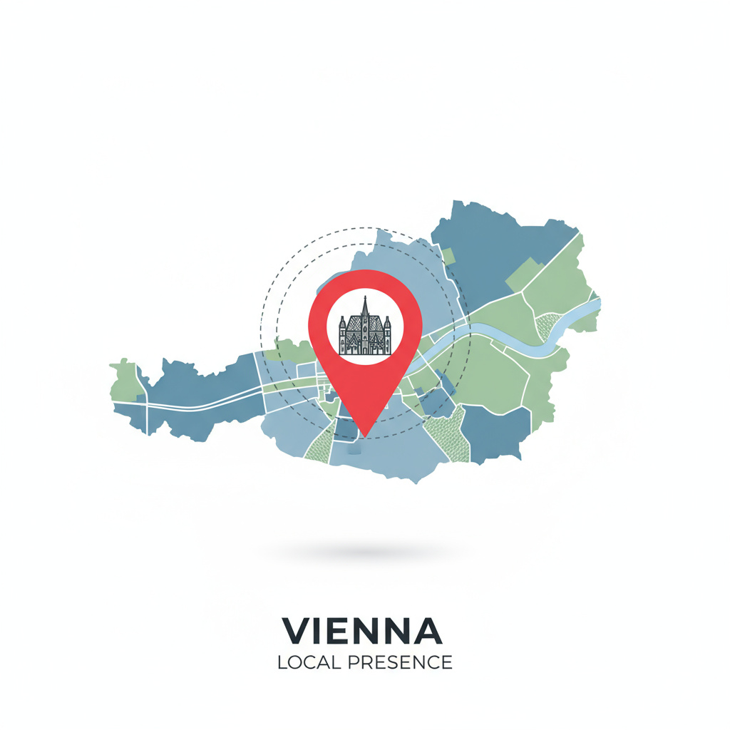 Karten-Pin Wien