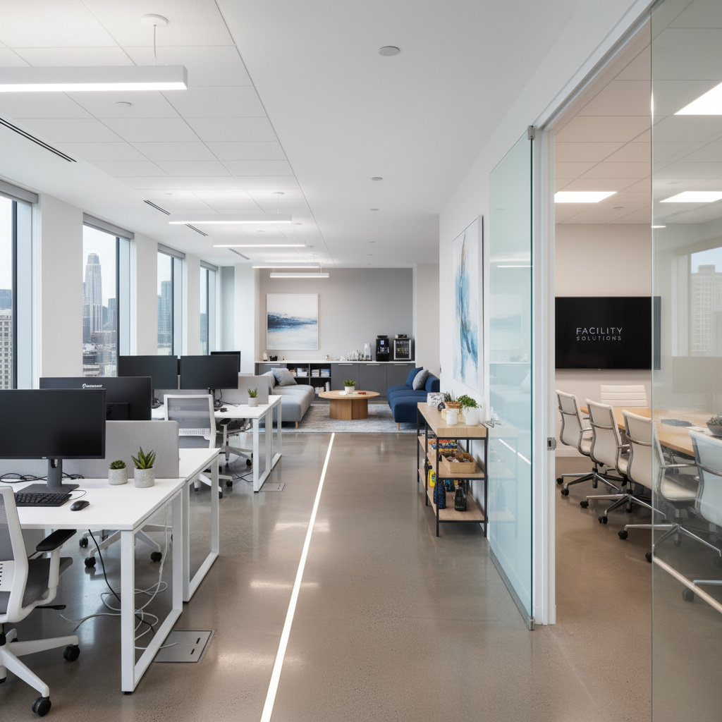 Modernes Bürointerieur